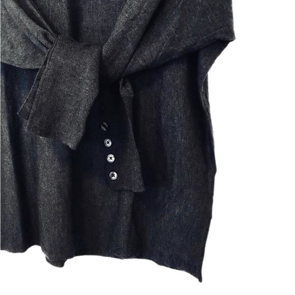 Modal charcoal grey sweater - Picture 4 of 12